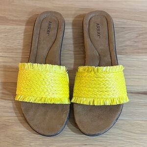 Array Bright Yellow Women's Sandals